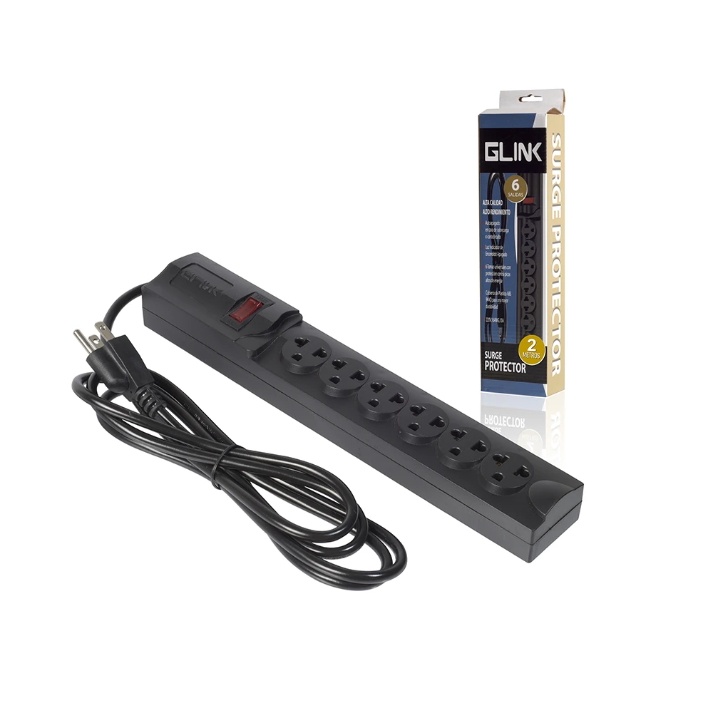 SUPRESOR DE PICO 6T 1MTS GLINK