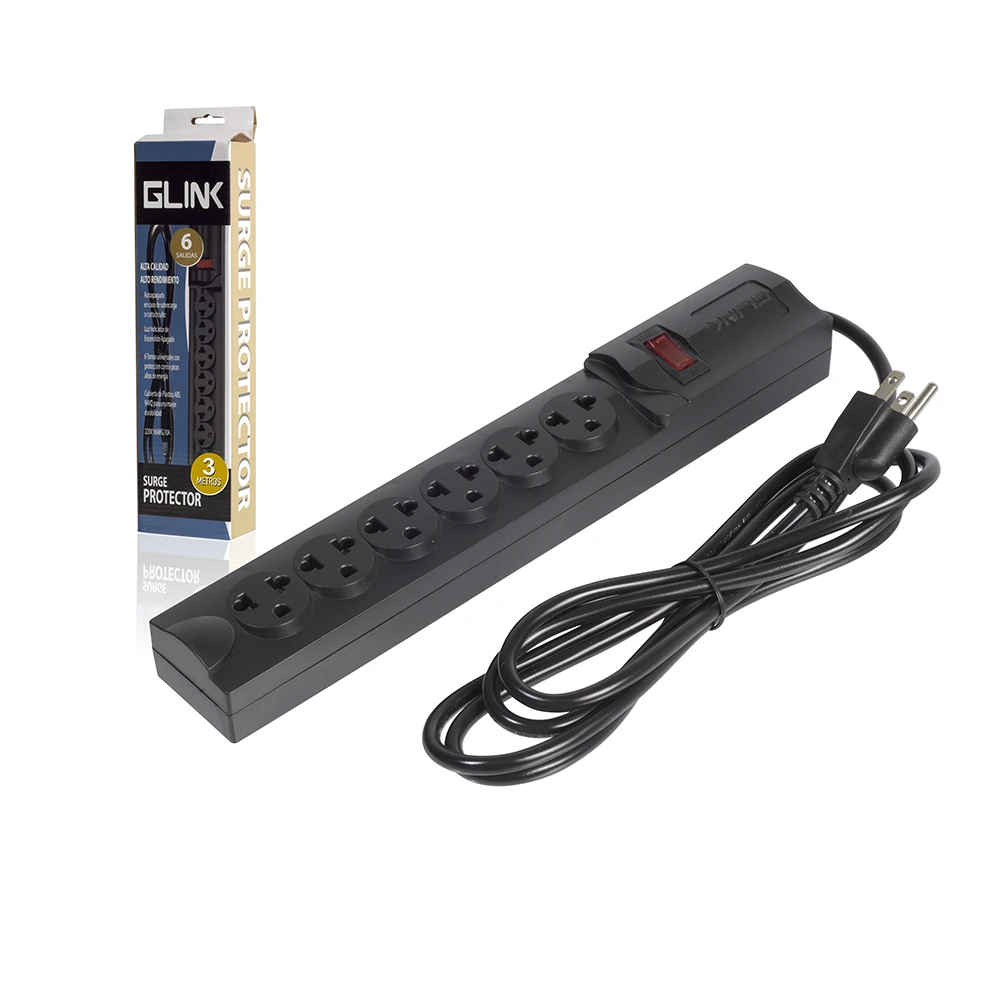 SUPRESOR DE PICO 6T 3MTS GLINK