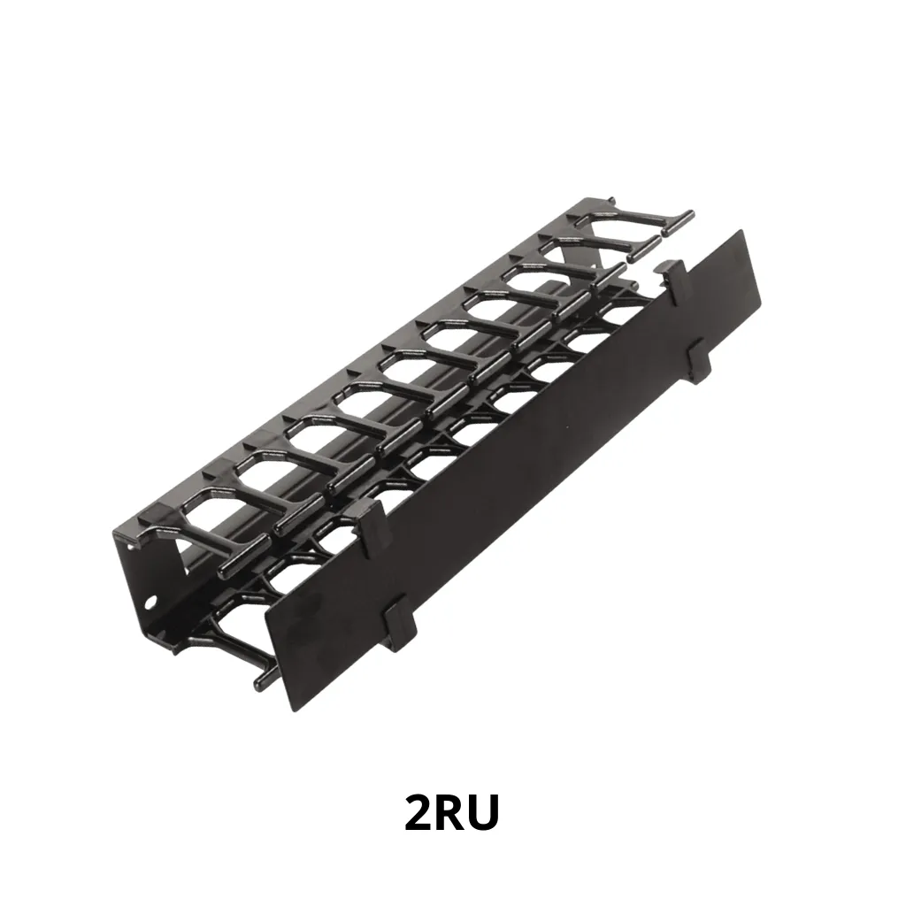ORDENADOR HORIZONTAL DE CABLES C/DIENTES PLASTICO 2RU DIXON
