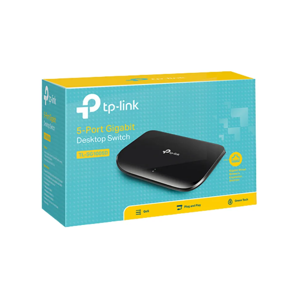 SWITCH GIGABIT 5 PUERTOS 10/100/1000 MBPS TP-LINK