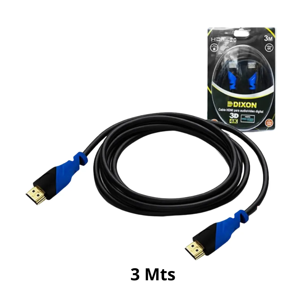 CABLE HDMI 2.0 3.0 MTS DIXON