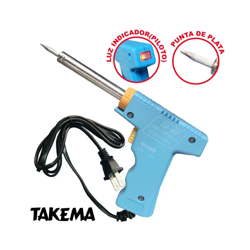 [ZD-60/B3] CAUTIN T/PISTOLA 30W/70W TAKEMA 