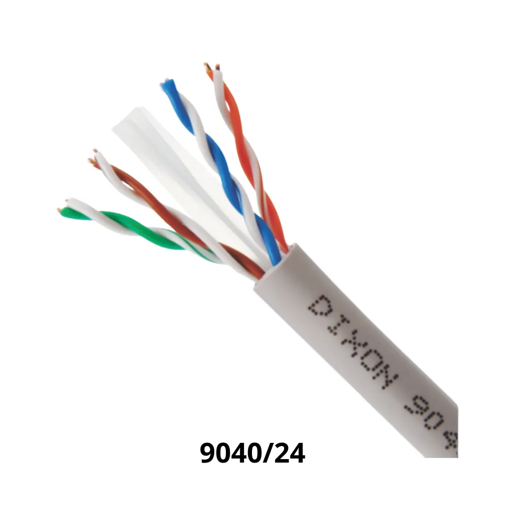 CABLE UTP CAT-6 LSZH 4PX24AWG MTS DIXON 