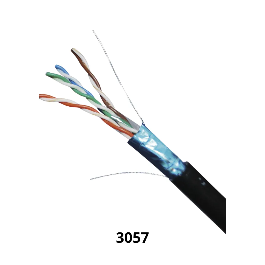 CABLE UTP CAT-5E STP CCA-24AWG P/EXT. UV MTS DIXON 