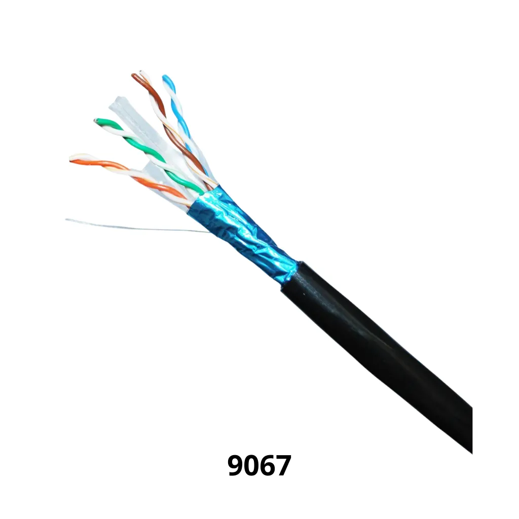 CABLE UTP STP CAT-6 -23AWG NEGRO EXTERIOR UV MTS DIXON