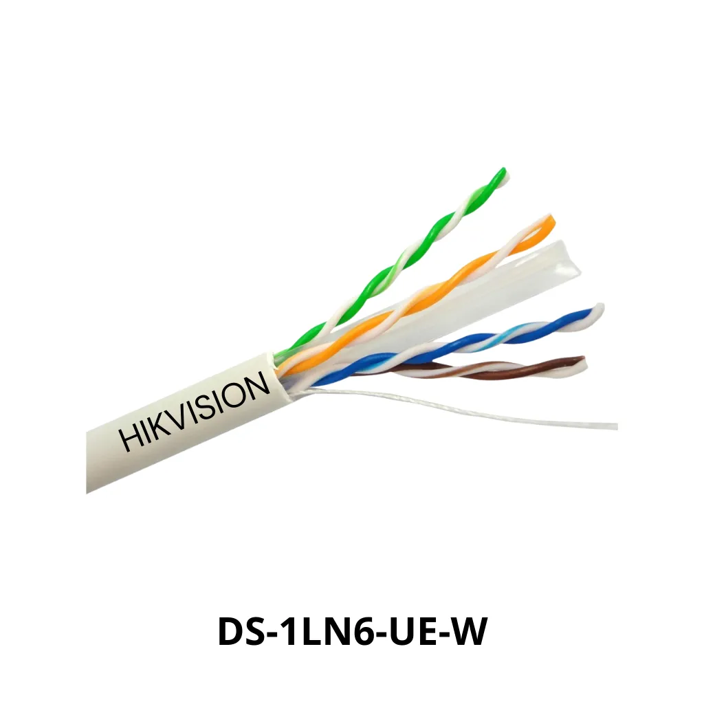 CABLE UTP CAT6 PVC-CM MTS HIKVISION 