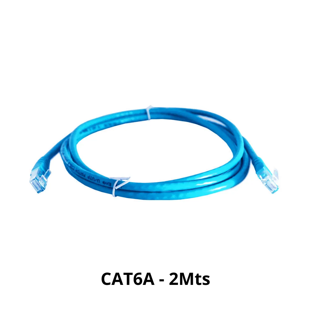 PATCH CORD CAT6A LSZH AZUL 2MTS DIXON  