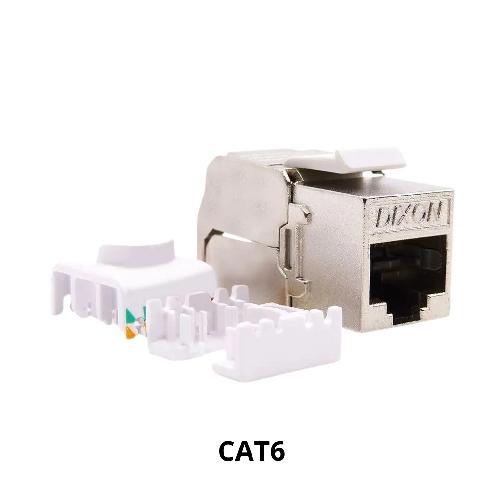 JACK RJ-45 CAT6A APANTALLADO DIXON