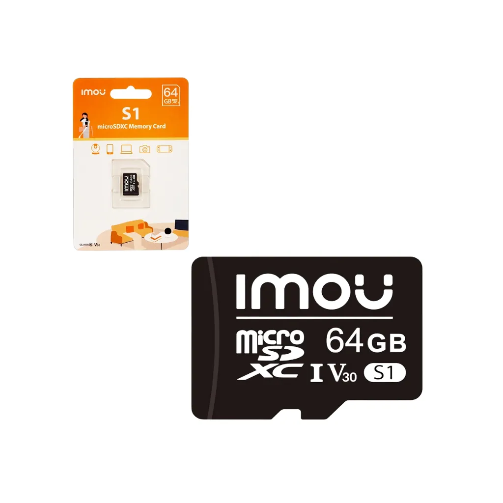 [ST2-64-S1-IMOU] MEMORIA IMOU MICRO SD 64GB ST2-64-S1 IMOU