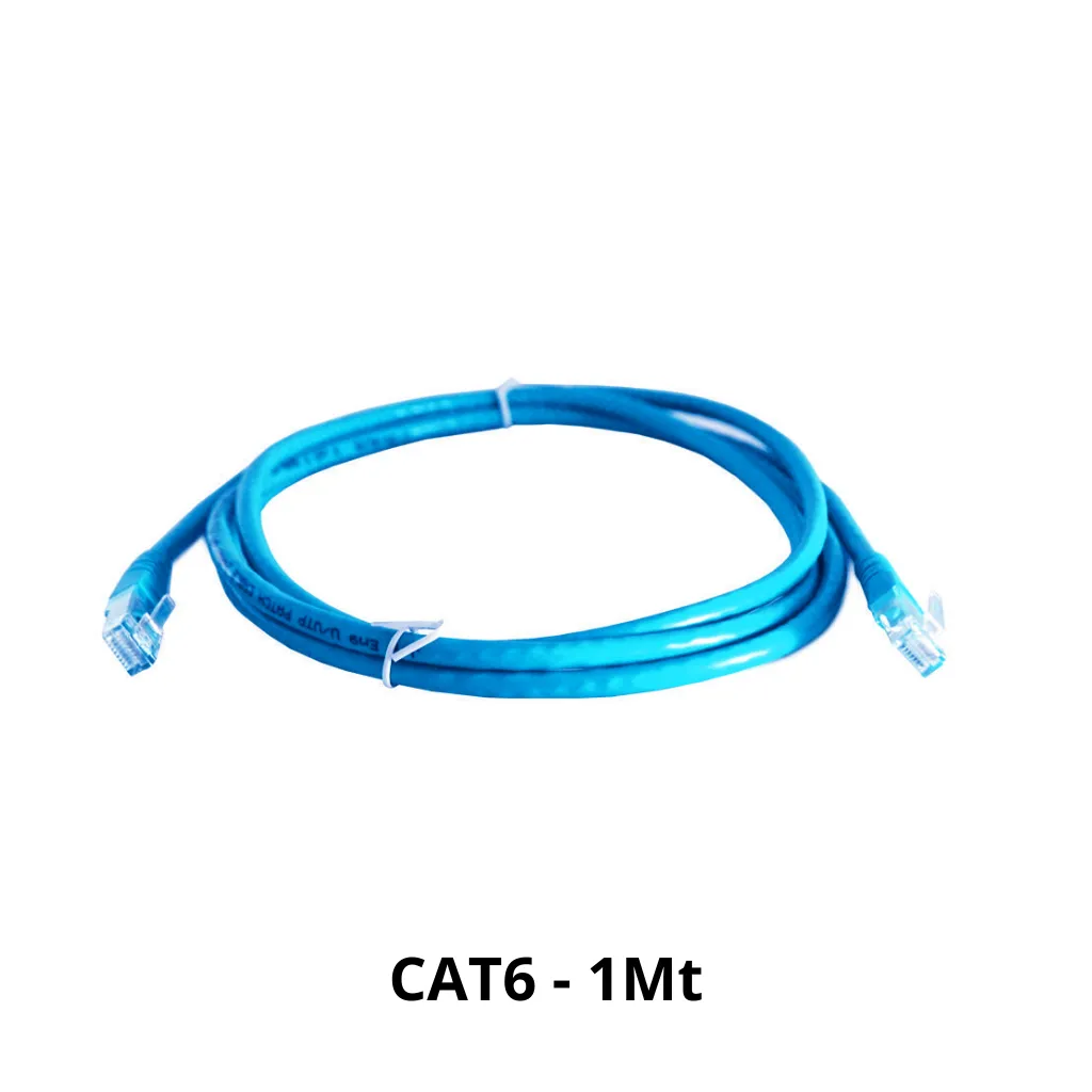 PATCH CORD CAT6 LSZH AZUL 1MTS DIXON  