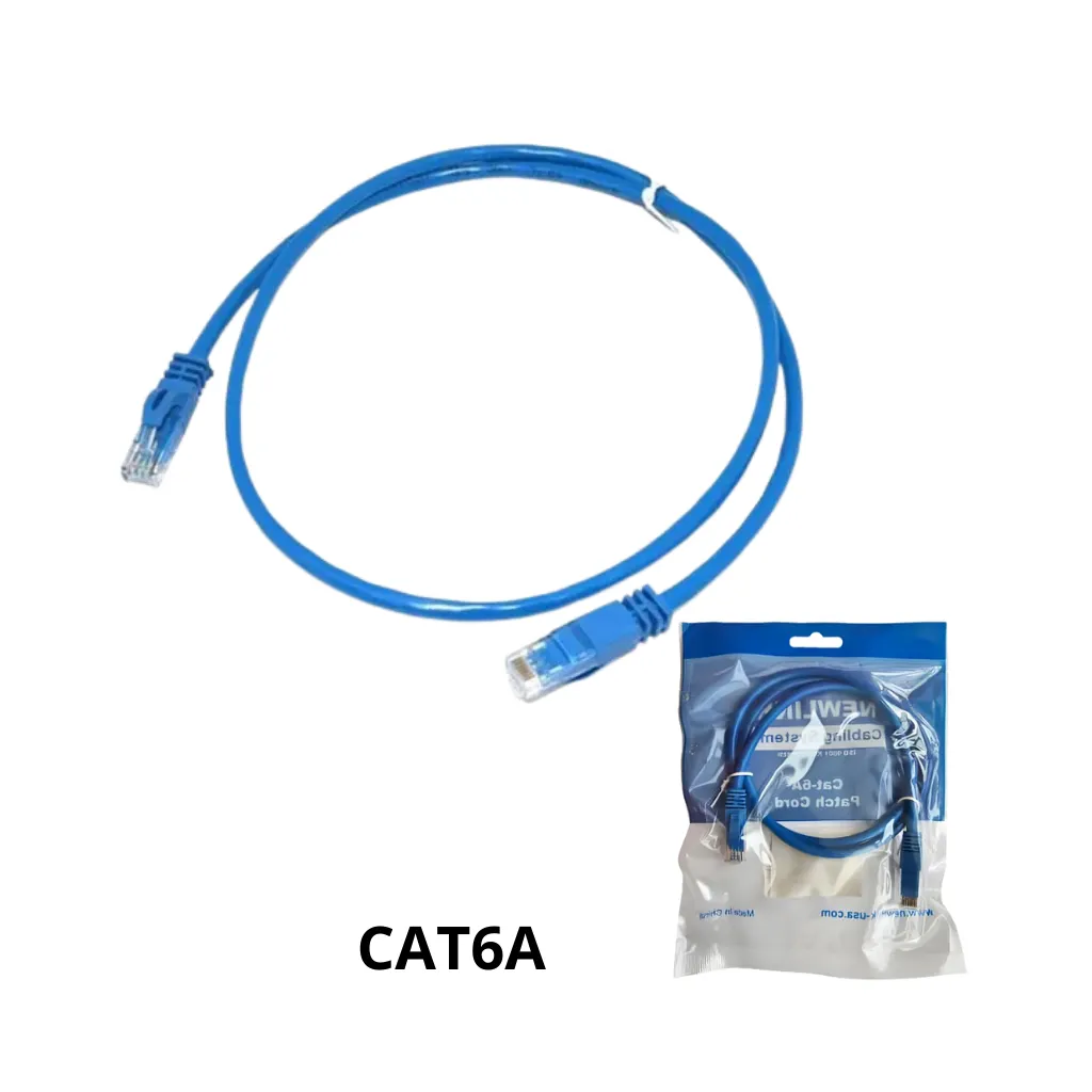 PATCH CORD CAT6A 3 PIES AZUL NEWLINK 