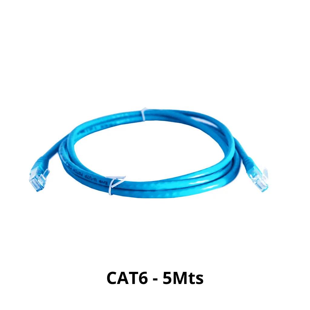 PATCH CORD CAT6 LSZH AZUL 5MTS DIXON 