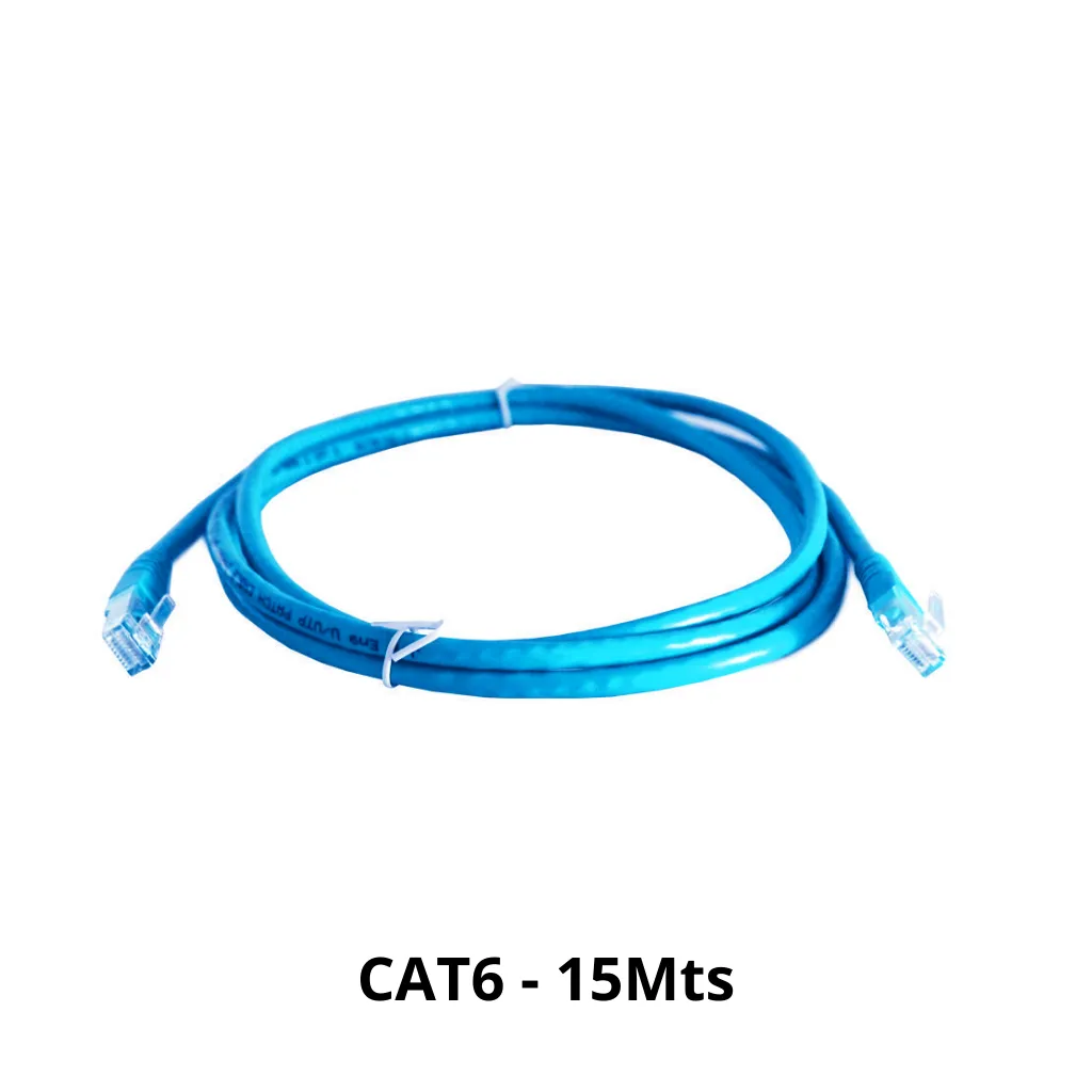 PATCH CORD CAT6 LSZH AZUL 15MTS DIXON 