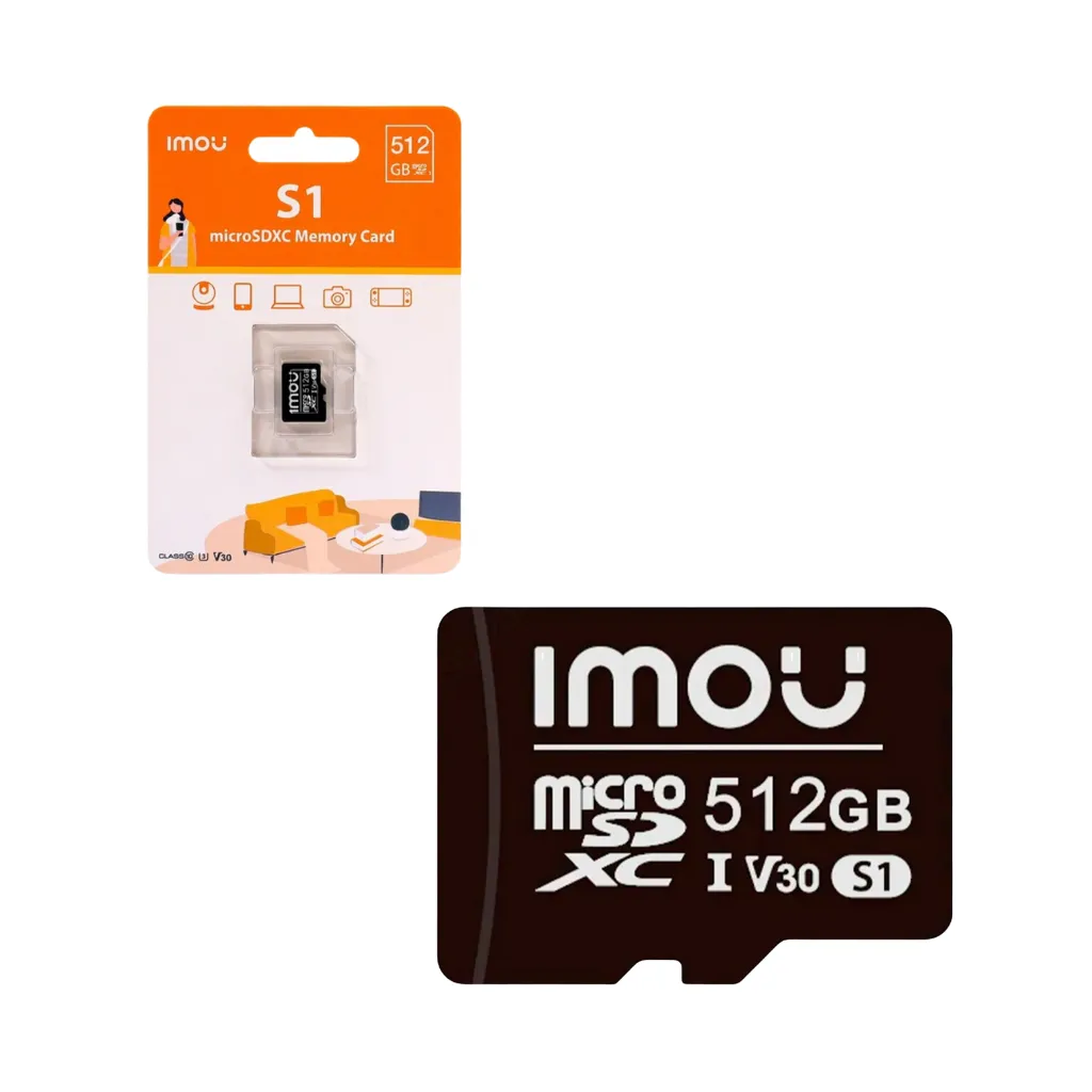 [ST2-512-S1-IMOU] MEMORIA MICRO SD 512GB IMOU 