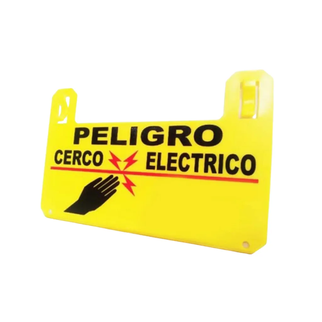 LETRERO DE ADVERTENCIA ESTANDAR MOD H AMAR E2COL 