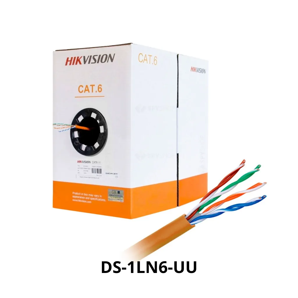 CABLE UTP CAT6 PVC-CM CAJAx305MTS HIKVISION