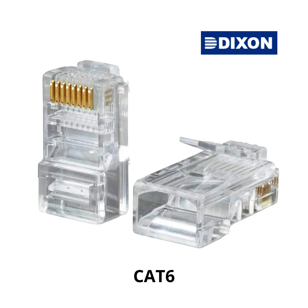 PLUG RJ-45 CAT6 xUND. DIXON