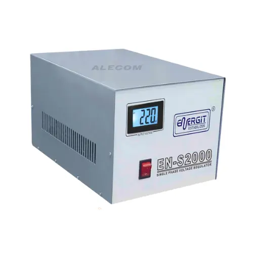 ESTABILIZADOR DE 2000VA SOLIDO 2 SALIDAS 220V 110V AVPOWER